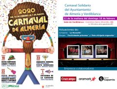 cartel anunciador carnaval en Verdiblanca